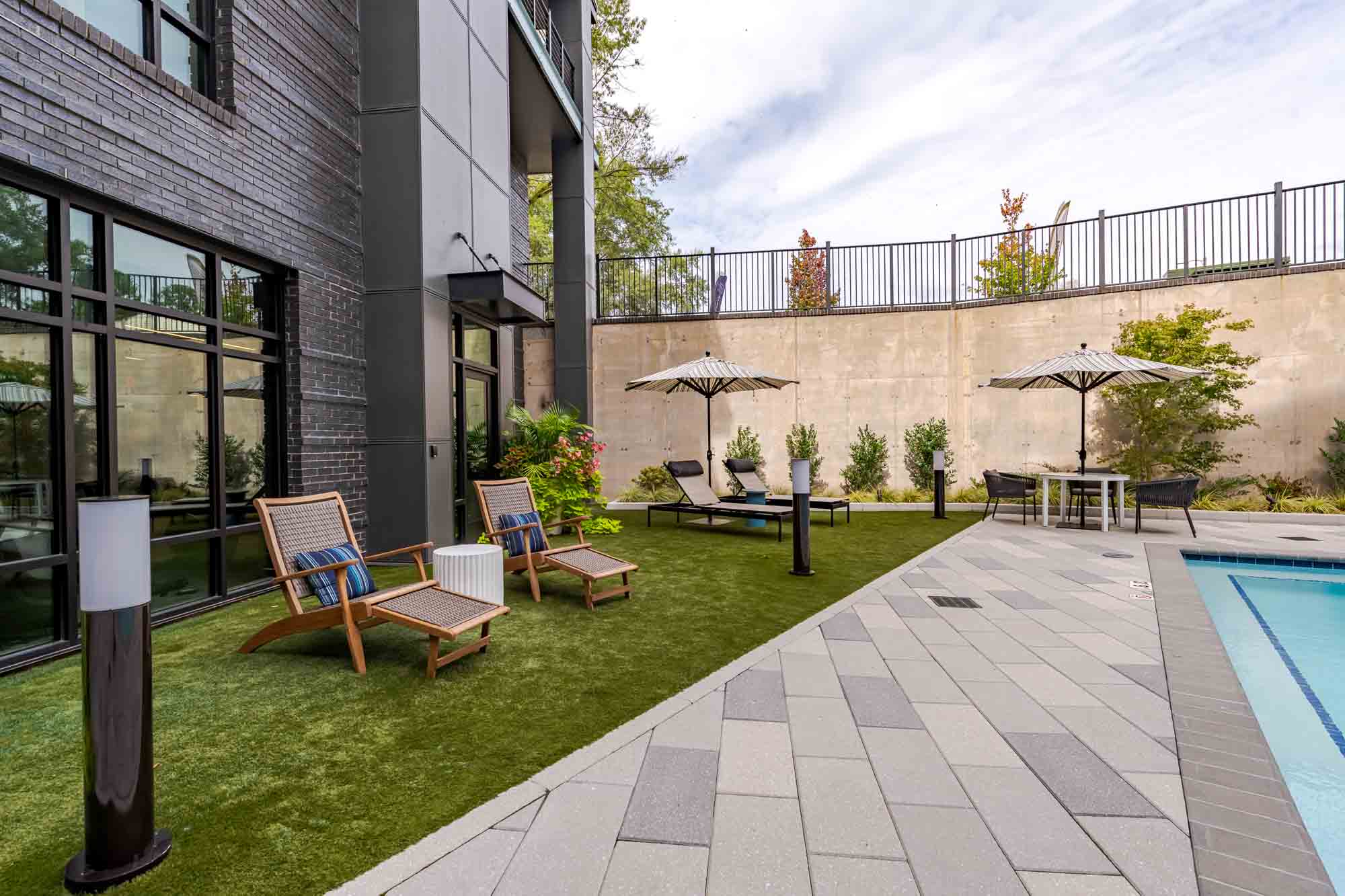 Poolside Lawn
